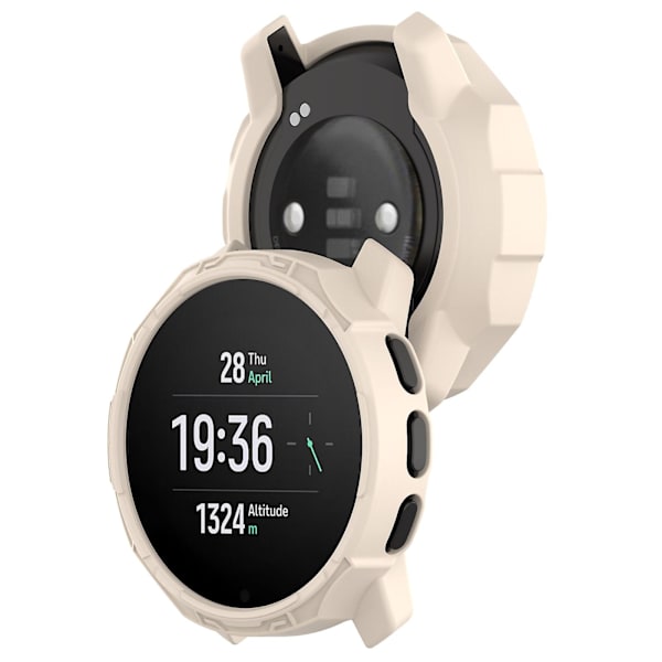 Anti-fall klockfodral i TPU för SUUNTO 9 Peak/9 Peak Pro Beige