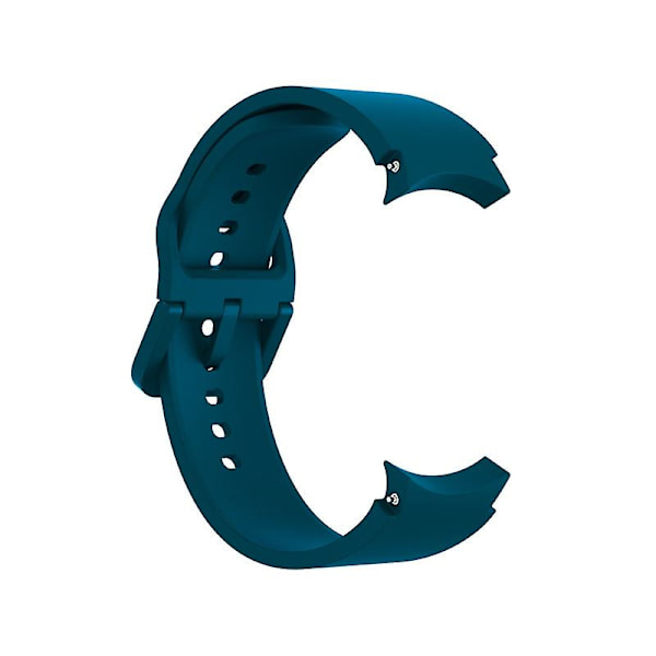 For Samsung Galaxy Watch 5 40mm/44mm / 5 Pro 45mm / Watch4 40mm/44mm Watch Band Silikon Watch Rem Cyan