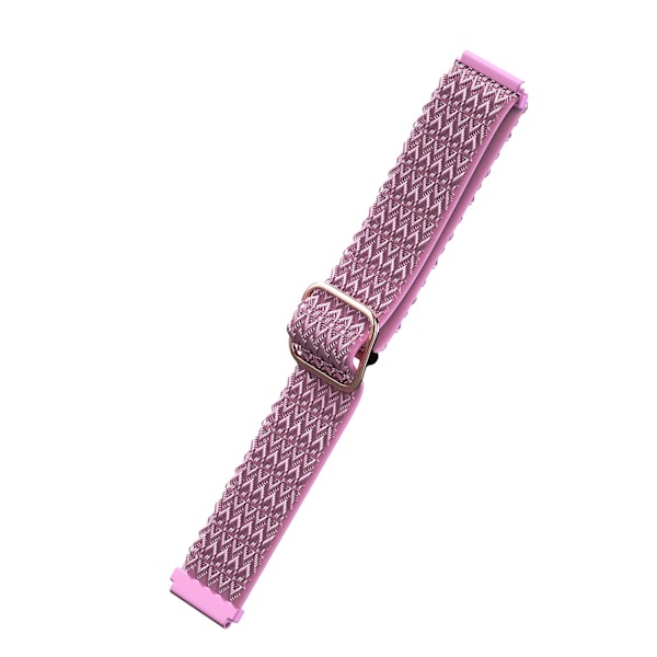 20mm justerbar Rhombus Nylon Smart Watch Band Rem til Samsung Galaxy Watch 42mm Purple F Samsung Galaxy Watch 4