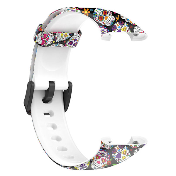 Xiaomi Mi Band 7 Pro -urheiluranneke, pehmeä silikoni, kuviollinen tulostus, vaihdettava ranneke, vakiokoko Color Heads