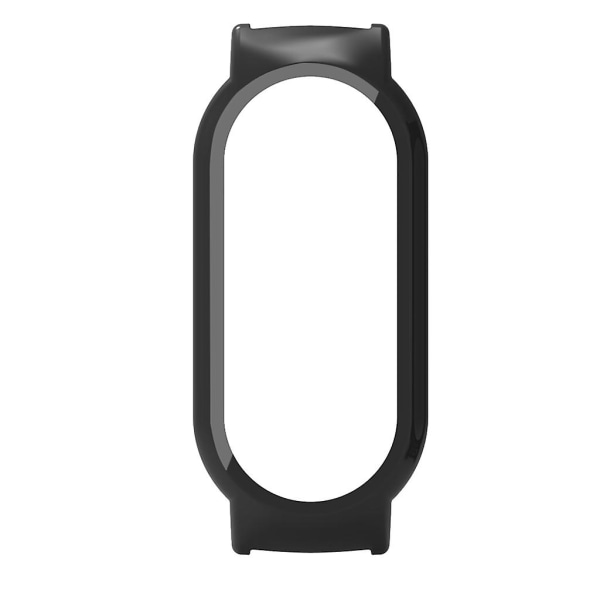 För 8/8 NFC Full Edge-Screen Protector Case Watch Bumper-Shell Dammtätt cover Black