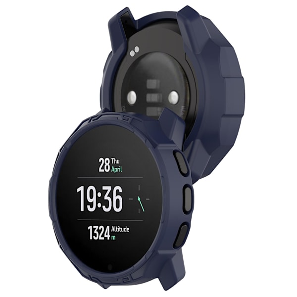Anti-fall klockfodral i TPU för SUUNTO 9 Peak/9 Peak Pro Midnight Blue