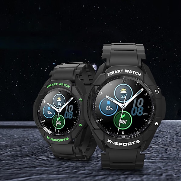 För S amsung-Galaxy Watch3 Strap Band Silikon cover Classic Black red case