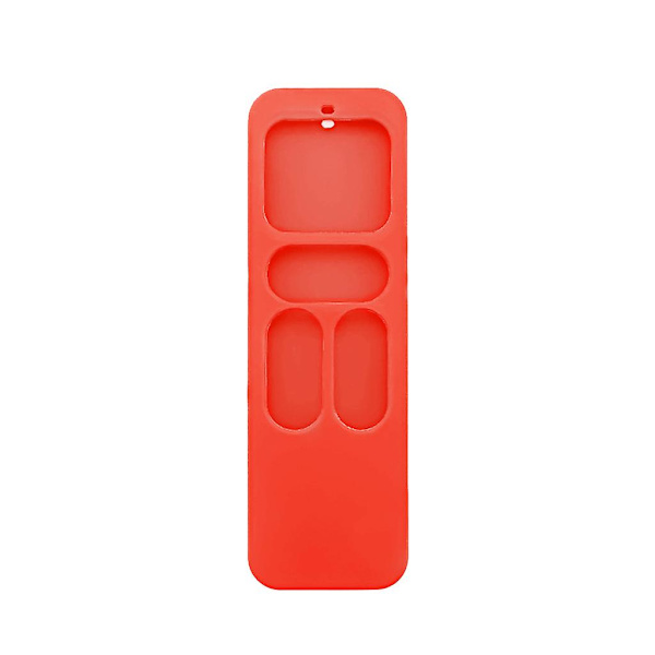 Silikonfodral för Apple TV4:e fjärrkontroll Red