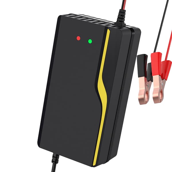 Batterilader - 12V 8A Bil Motorsykkel Oppbevaringsbatterilader