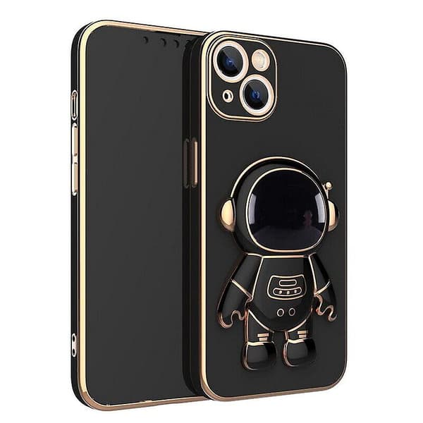 Astronaut Folde Stander Cover For iPhone 13Pro Max Black