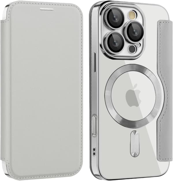 Deksler til iPhone 16 Pro kompatibel med Magsafe (grå)