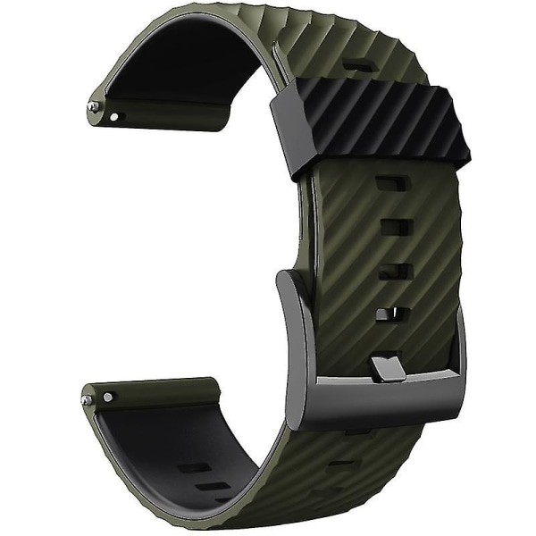 For Suunto- 7/9/baro/d5 Dykking Myk Silikon Smart Watch Armbåndstilbehør Army green