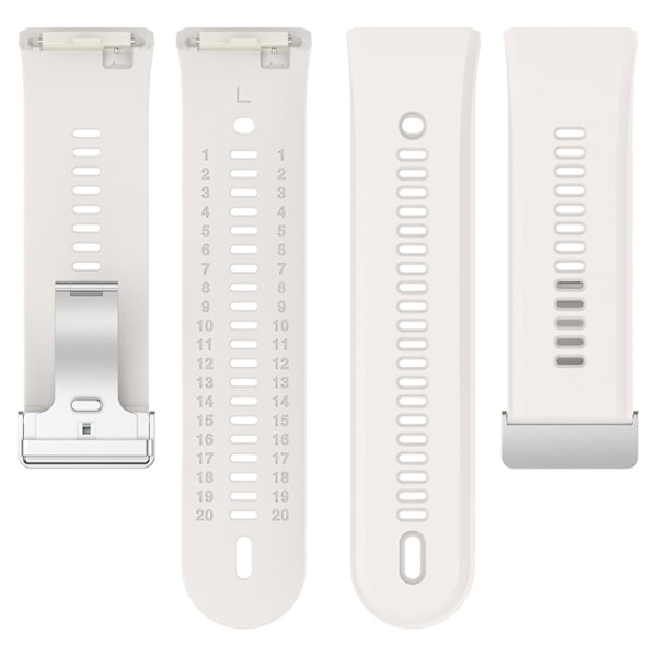 Vaihdettavat hengittävät silikoniset rannekkeet Xiaomi Watch H1 -älykelloon Beige