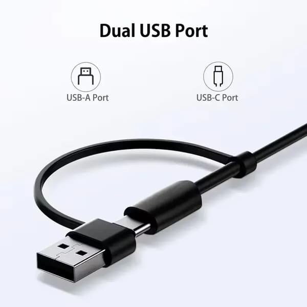 15W magnetisk trådløs lader White