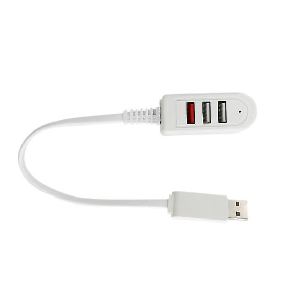 Ryra 3usb Port Hub Universal 3a Laddare Converter Extension Mini USB Dockningsstation USB Hub Digital Datakabel För Dator 30cm