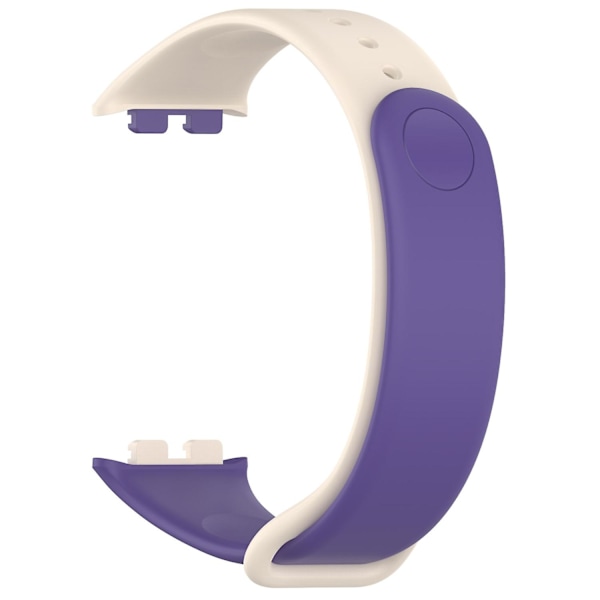 For Honor Band 9 Watch Band Soft TPU Justerbar Håndleddsrem - Mørkegrønn Short Purple Long Starlight