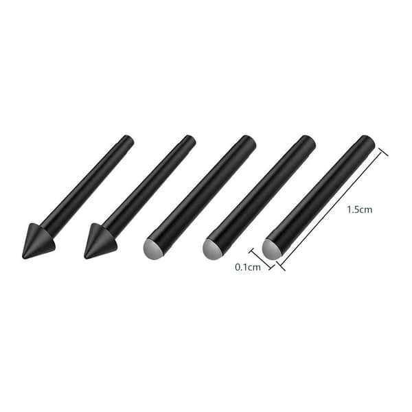Udskiftningsspidser - 10-pak til Surface Pen Tip Kit til Pro4/5/6/7/Book Prox