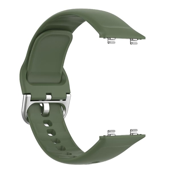 För Watch2 42/46mm Armband Silikonrem Svettarmband Anti-förlorat band Green 42mm