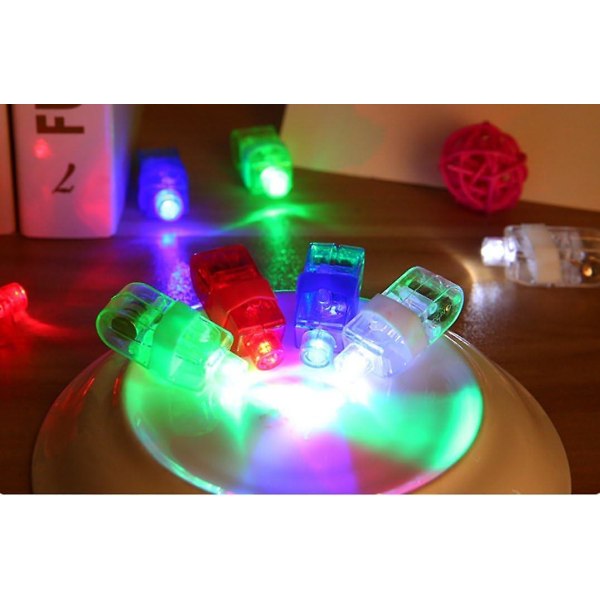 Super Bright Led Ficklampa - Finger Lantern Carnival Finger Lamp