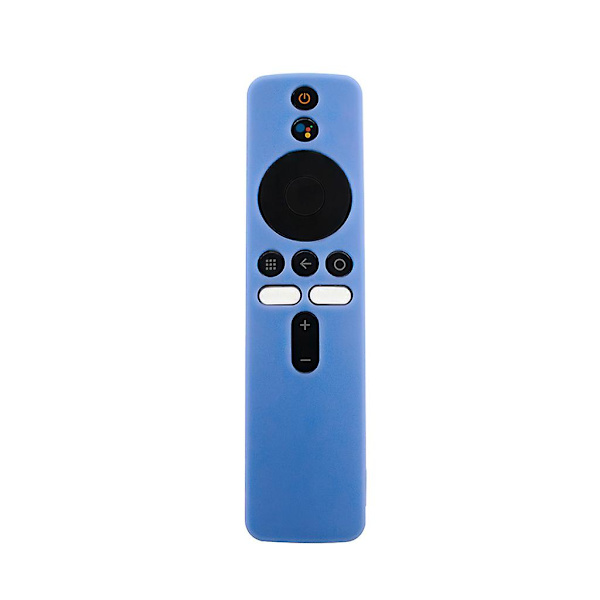 Beskyttende deksel i silikon til fjernkontroll for Mi Box S Mi Box 4 Luminous Blue