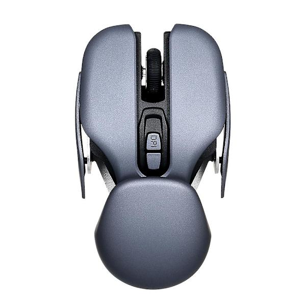 1 Mus 1 Usb-mottaker 1 Ladekabel Grå