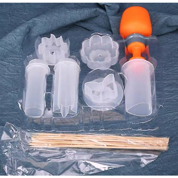 Plast Grönsaksfruktskärare Form Gör det själv för kakor Molds Köksverktyg Tillbehör