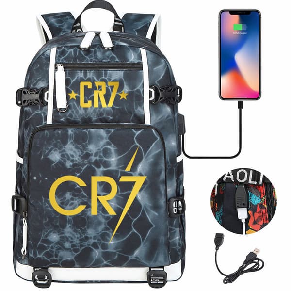 Reppu - Cr7 USB-latausportilla (13)