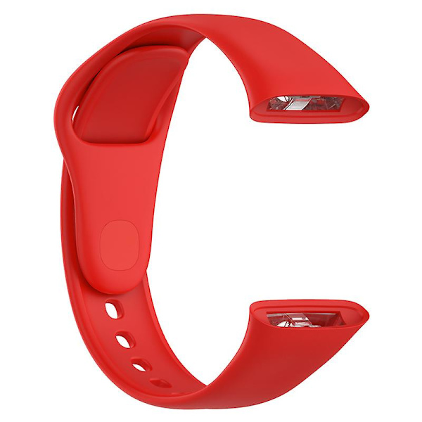Silikoneurrem til Xiaomi Redmi Watch 3/Mi Lite Watch 3 Blød rem Hurtigudløser urrem Red