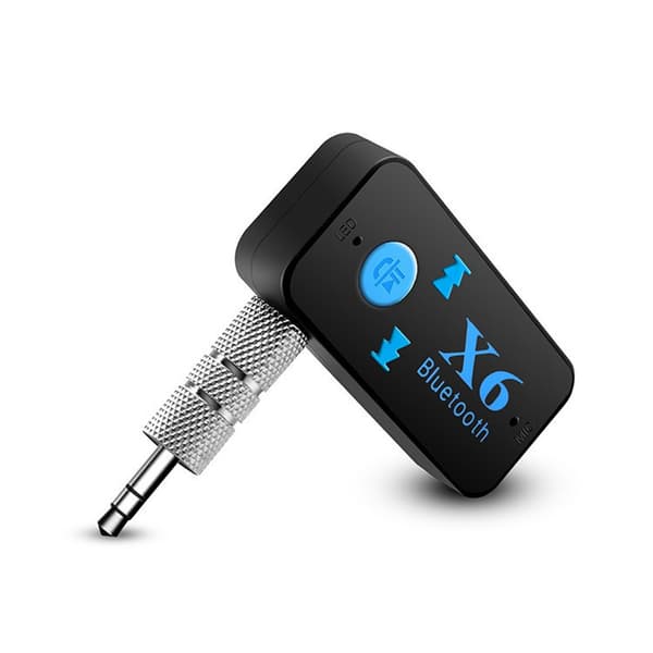 Bilhøyttalertelefon, 3,5 mm Aux trådløs Bluetooth-adapter/mottaker