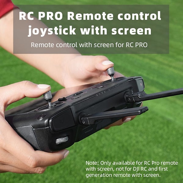 Kopparjoystick för RC Pro-drönare - Tumrullepinne 1 par Black