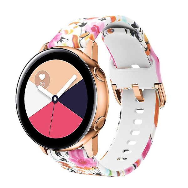 20mm ranneke Samsung Galaxy Watch Active -rannekkeelle, solkityyppinen rannekoru G Samsung Galaxy Watch A