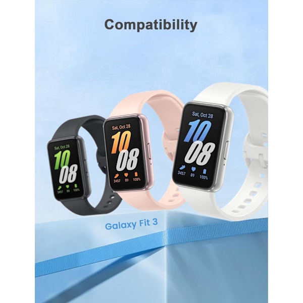 2-pack laddare för Samsung Galaxy Fit 3