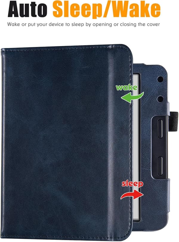 Etui til 7\" Kobo Libra Colour (N428), med håndstropper, automatisk dvale/vekking Constellation