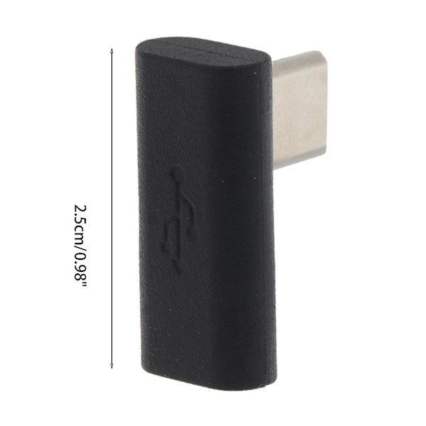 Bærbar USB C-adapter Type C-konverter 480 mbps dataadapter 5V opladning
