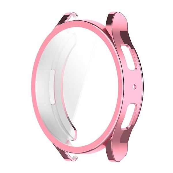 TPU- case för Watch 6 40mm/44mm Screen Protector Ram Bumper Cover Case Pink 44mm