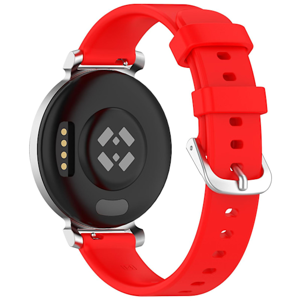 Til Garmin Lily 2 Silikonure Udskiftningsremme 14mm Vandtætte Bløde Remme Red