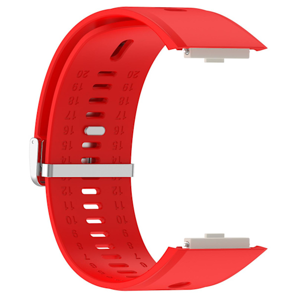 Vaihdettavat hengittävät silikoniset rannekkeet Xiaomi Watch H1 -älykelloon Red