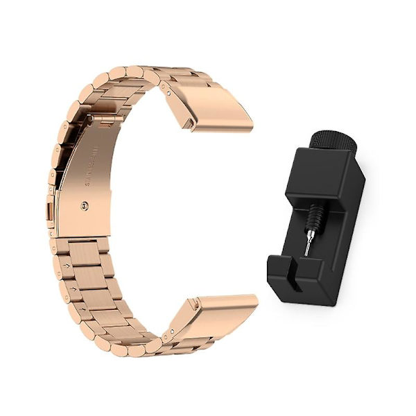 Svettsäker armband för Fenix ​​7/S/X 20mm/22mm/26mm antikorrosionsbälte Rose gold FENIX 7 22mm