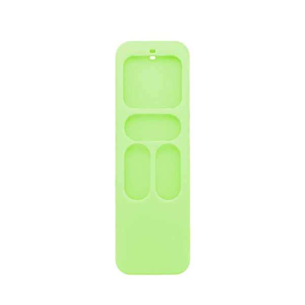 Silikoninen suojakotelo liukuestekannella Apple TV4 Th -kaukosäätimelle Glow Blue