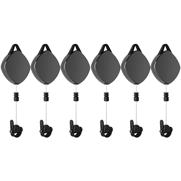 3/6 st Silent Vr-kabelhanteringsremskivasystem kompatibelt -för HTC Vive Rift S Ps Windows 6