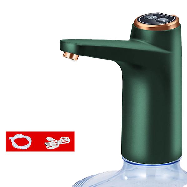 Automatisk elektrisk vanndispenser Smart vannpumpe Vannflaske Drikkeflaskebryter Vannbehandlingsapparater Green