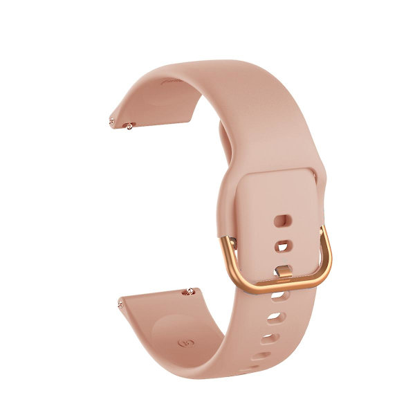 20 mm:n ranneke Samsung Galaxy Watch4 Classic 46 mm:lle 42 mm:lle/Watch4 44 mm:lle 40 mm:lle/Galaxy Watch Active2:lle Pink G Samsung Galaxy Watch4