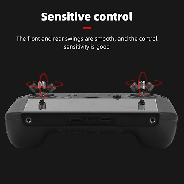 Kopparjoystick för RC Pro-drönare - Tumrullepinne 1 par Silver