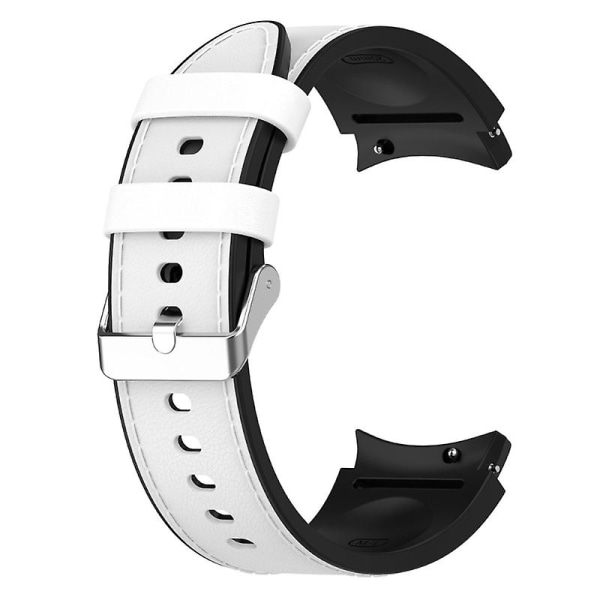 Sportband Armband för Watch 6/5/4 Soft Strap Bälte Watch Justerbara armband White L