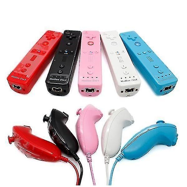 Wii Controller-sæt Motionplus, Bulk Blue