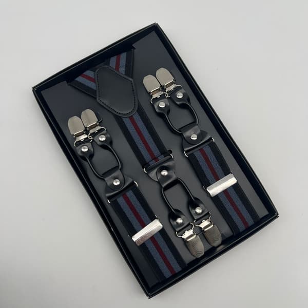 Skjorteholder Menn - 3.5Cm 6 Klips (11)