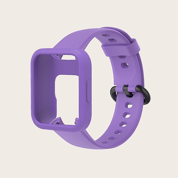 För Xiaomi Redmi Watch 2mi Watch 2 Lite Watch Band Strap+Watch Case - Elfenbensvit/Elfenbensvit Multicolor G Xiaomi Redmi Watch 2