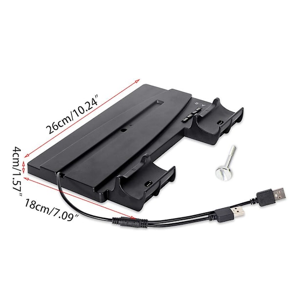 Dualsense Dock Cradle Ladestation Til Ps5 Trådløs Controller
