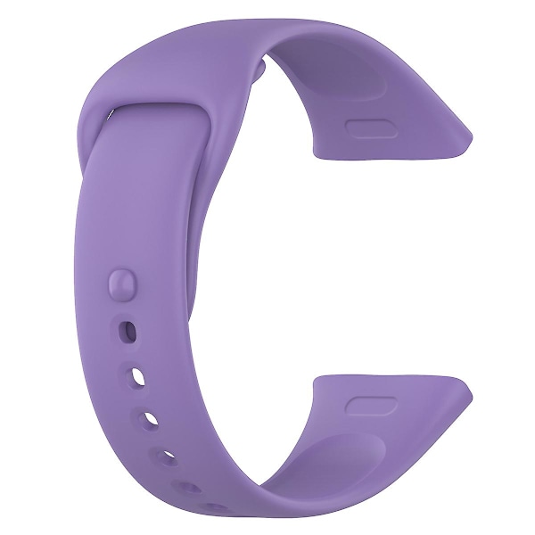 For Xiaomi Redmi Watch 3/Mi Watch Lite 3 Silikonklokkearmbånd Erstatningsklokkebånd Purple