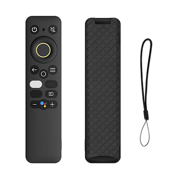 Remote Cover Holder Skin Sleeve Protector Forrealme 32"/43" Remote Control Black