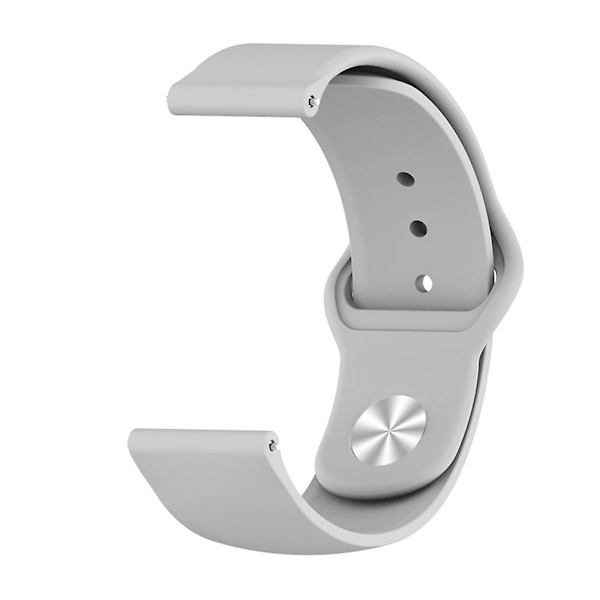 Tasoitettu silikoniranneke Fitbit Versa 1/2/Lite -vaihtohihna Grey E Fitbit Versa