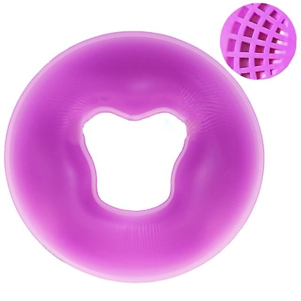 Liukumaton Face Cushion Pillow Kauneudenhoitotyyny B-Purple