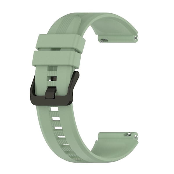 For Honor Watch GS 4 Mjukt Silikonklockarmband 22mm Ersättningsklockarmband - Mörkgrön Light Green