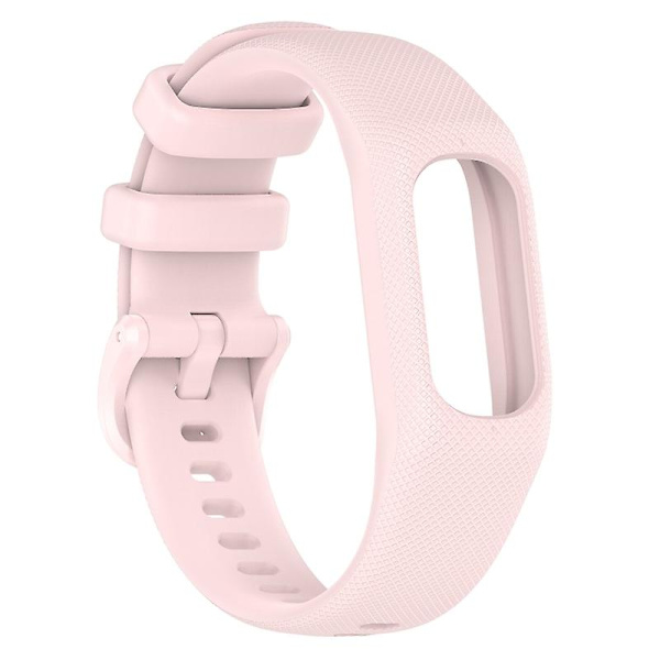 Mjuk rem för GarminVivosmart 5 Hållbar för Smart Watch Modeband Mjuk handled Pink S